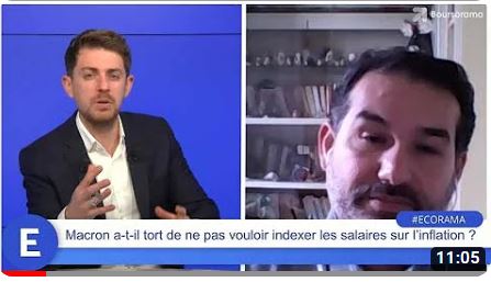 « Faut-il indexer les salaires sur l’inflation ? ». L’édito de Charles SANNAT