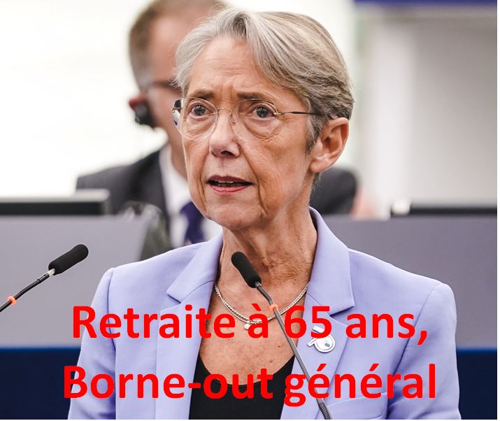 « Retraite. Borne Out généralisé. Faire travailler plus ceux qui travaillent déjà et laisser ceux qui n’ont jamais travaillé continuer à ne rien faire ». L’édito de Charles SANNAT