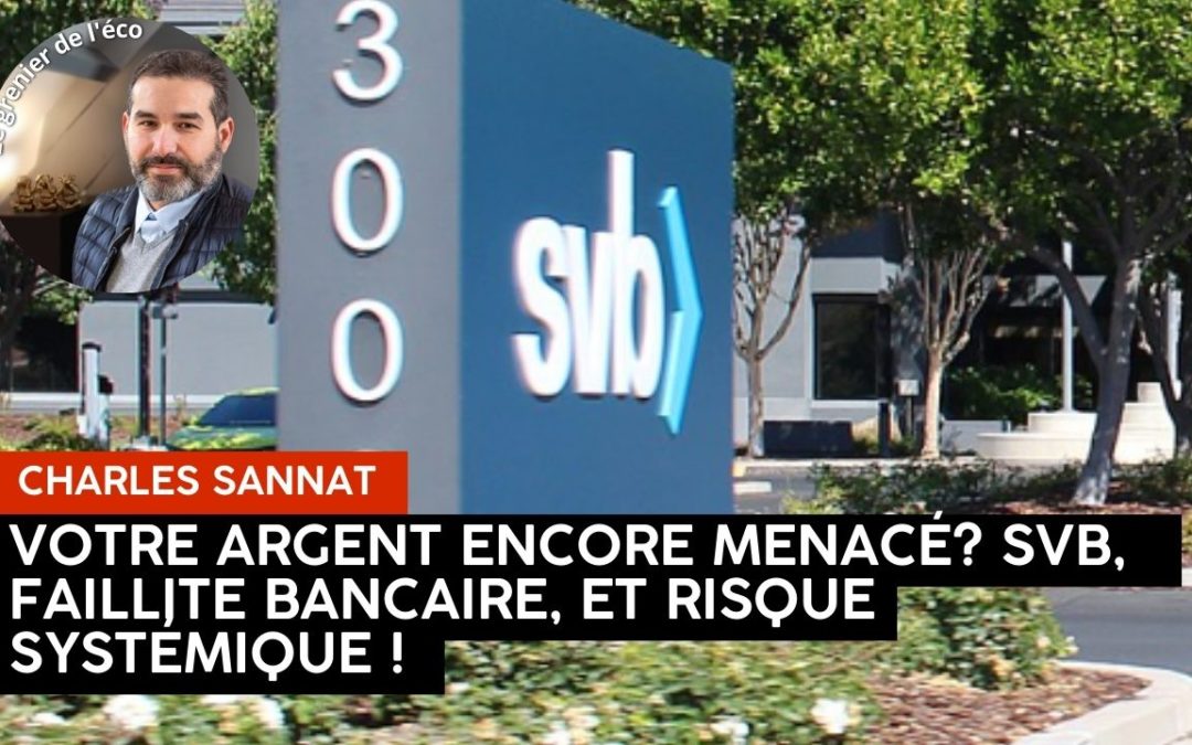 « Faillite de la banque SVB, faut-il paniquer ? ». L’édito de Charles SANNAT