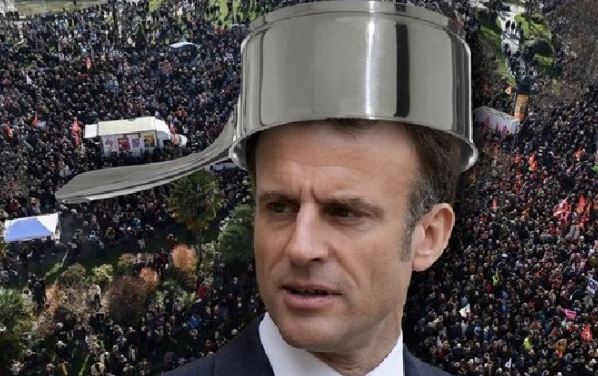 Macron, le président qui défilait seul avec ses policiers