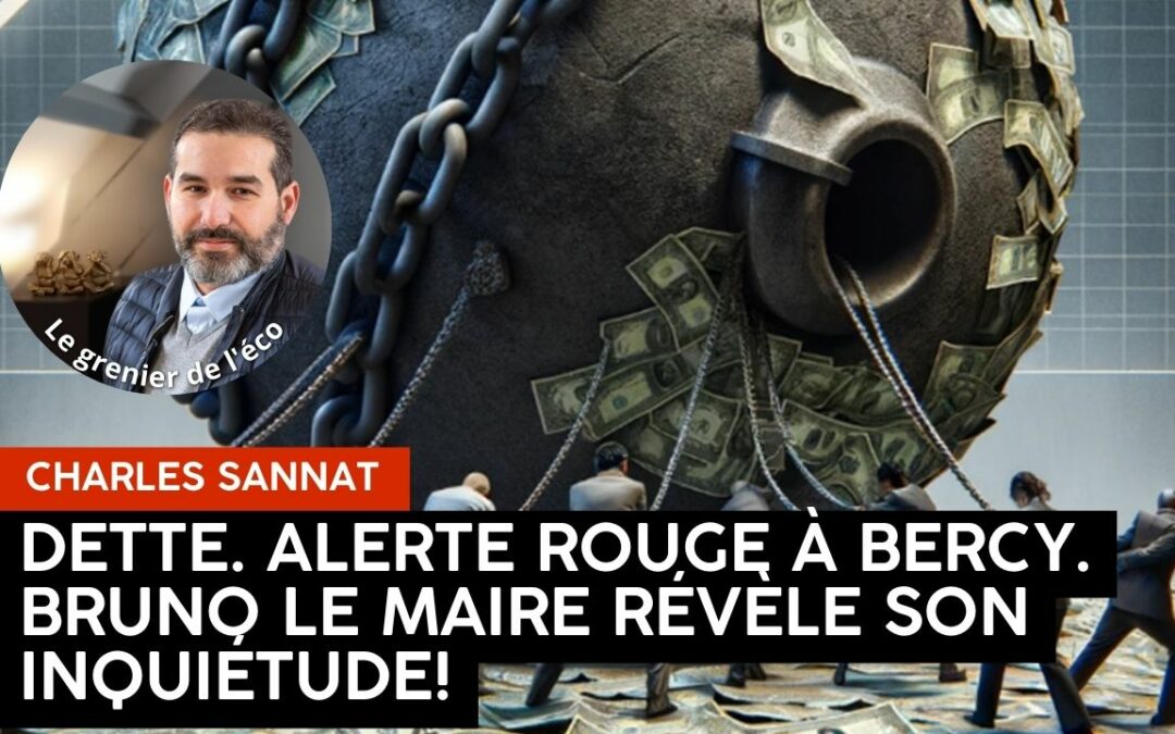 « Dette. ALERTE ROUGE A BERCY. Bruno Le Maire ne cache plus son inquiétude ». L’édito de Charles SANNAT