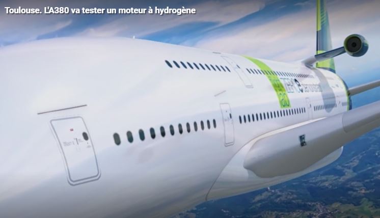 Airbus en marche vers son avion à hydrogène !