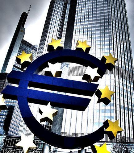 BCE euro devant siège