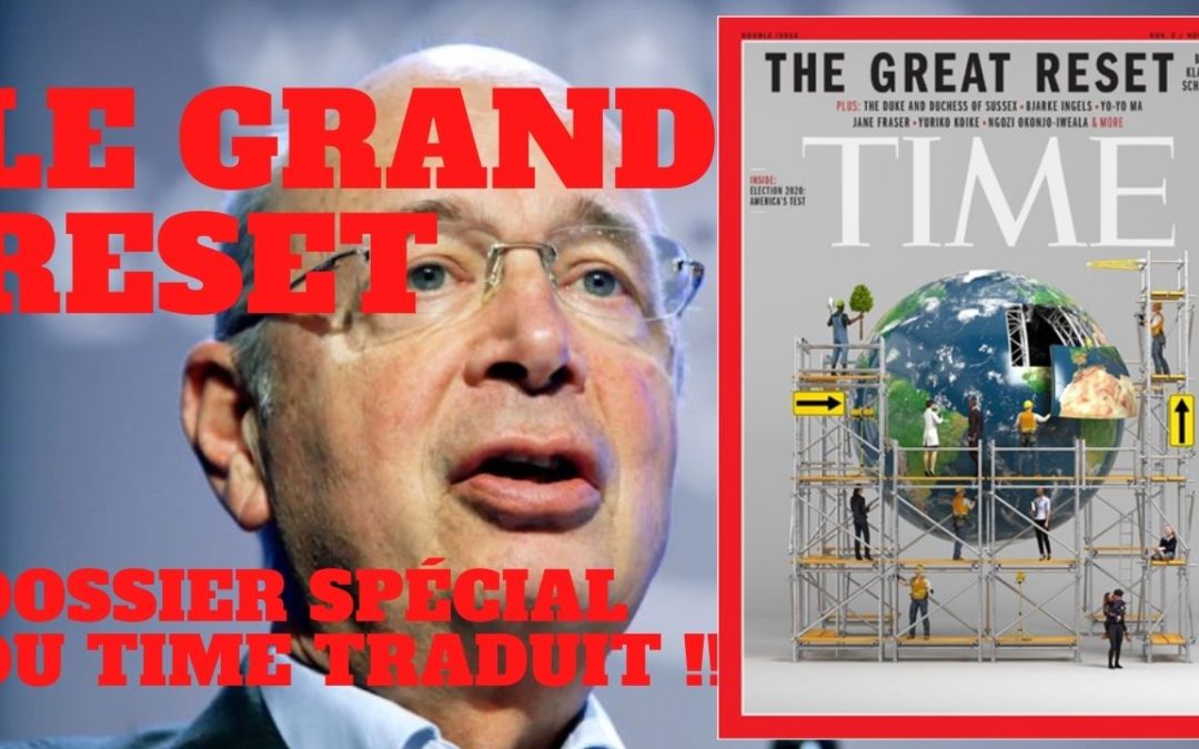 Grand Reset, sommet virtuel de Davos le 25 janvier !!