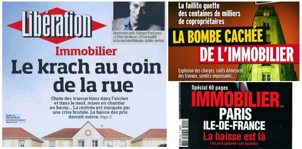 Immobilier, la crise est là.