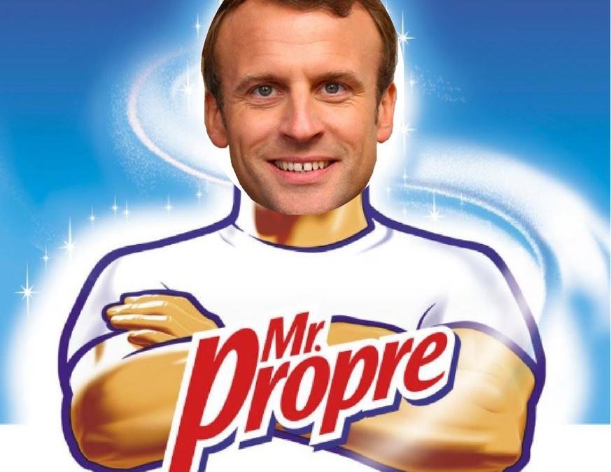 Macron Mr Propre