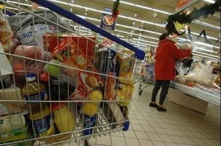 Mesure de l’inflation. Le panier France Bleu. Hausse de 15.6 % proche de la réalité « ressentie » des prix !