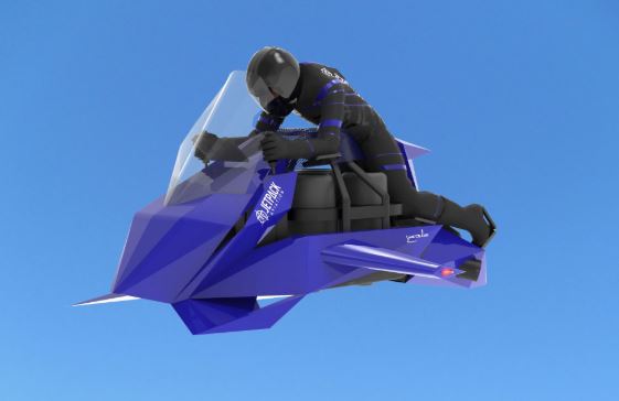 La moto volante débarque ! Larobolution.com