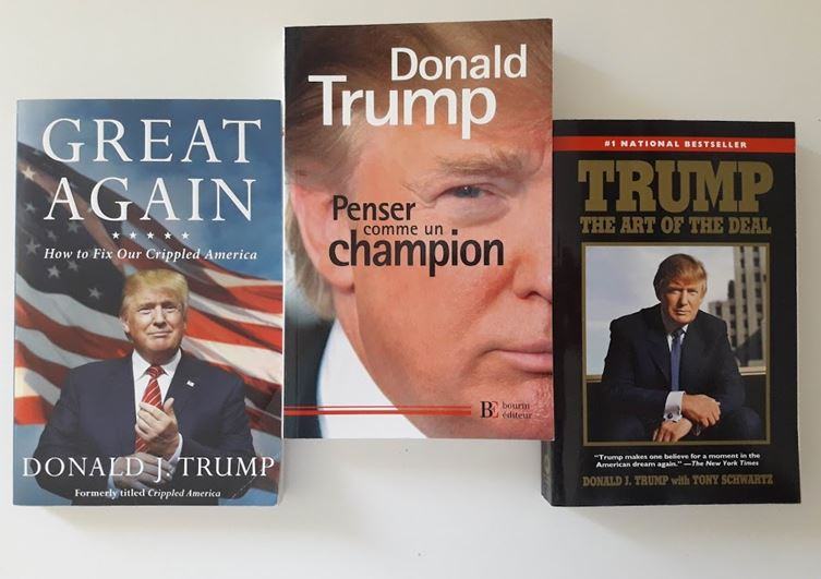 Trump livres copyright charles SANNAT