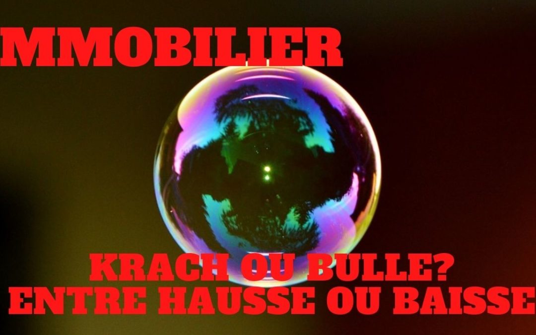 « Immobilier. Krach ou bulle ? Entre hausse et baisse. Tout comprendre ! » L’édito de Charles SANNAT